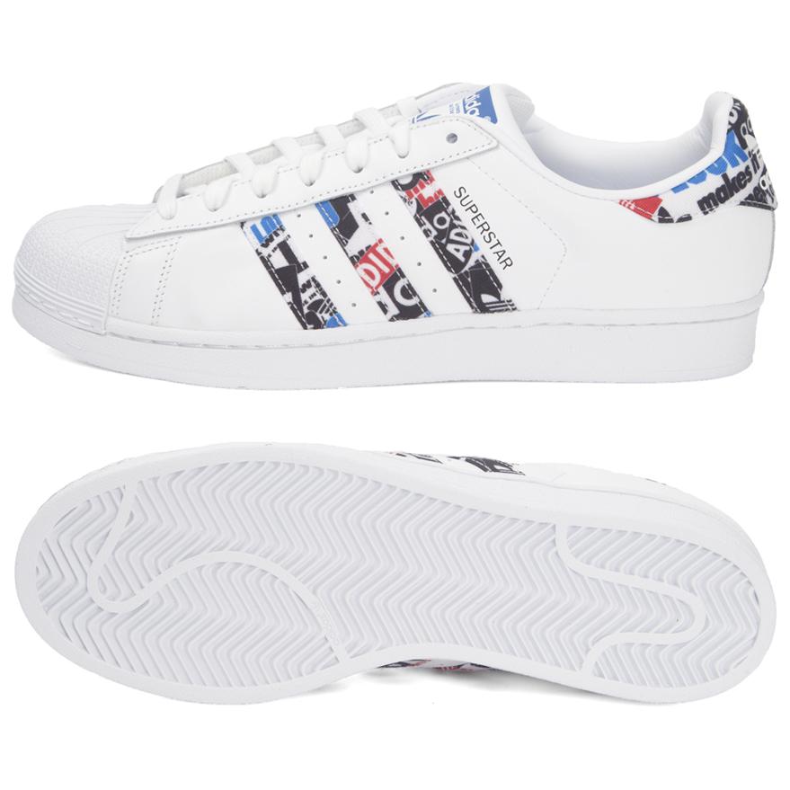 adidas Originals Superstar Classic Comfortable Low-Top Sneakers Unisex Sneakers White CP9760