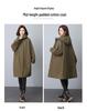 Parker Women's Mid-Length Hooded Cotton Coat - 2024 Winter Collection