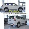 Car TPU/Glossy Mirror Pillar Post Cover For Toyota Prado FJ150 2010 2011 2012 2013- Door Trim Window Molding Sticker 8pcs