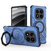 Applicable to Xiaomi Redmi note15Pro mobile phone case 360 bracket Redmi note14 magnetic anti-drop protective cover