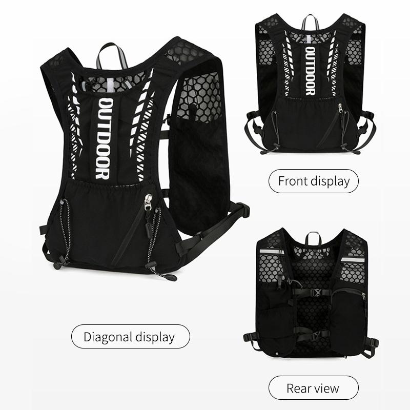 

Running Hydration Vest Reflective Cycling Backpack Bicycle Bags Outdoor Sport Climbing Hiking Road Bike Hydration Backpack