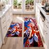 Re Zero Flannel Kitchen Floor Mat – Non-Slip, Absorbent and Easy to Clean Suitable for Kitchens, Entryways Bedroomsand Bathrooms