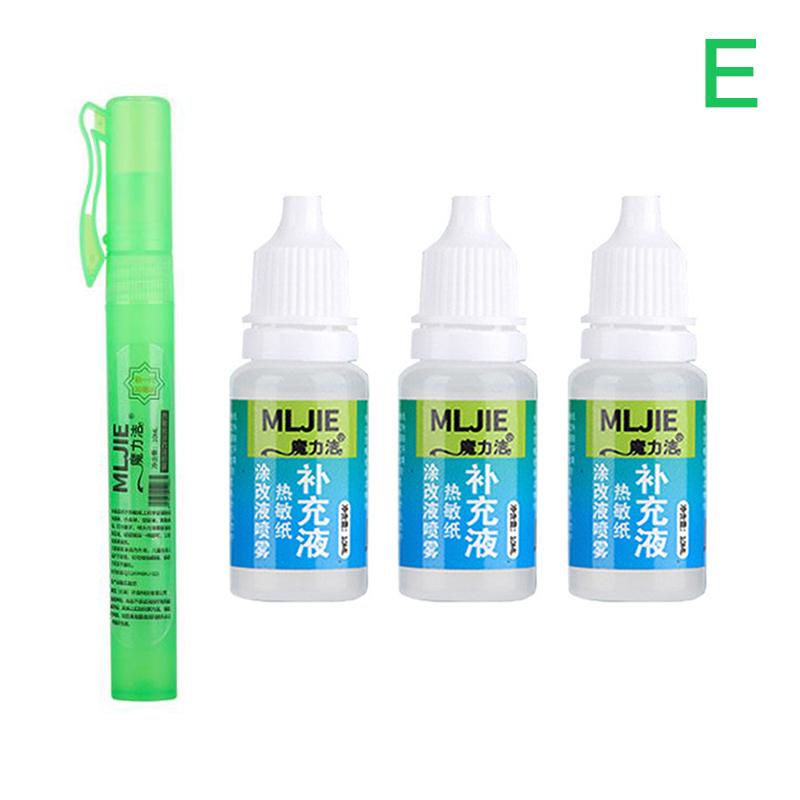 

Ручка-спрей для удаления конфиденциальности Термобумага Корректор Защита данных Защита конфиденциальности Корректирующая жидкость Портативный Экспресс-инструмент