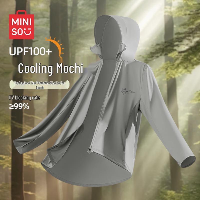 MINISO Men s Summer Quick-Dry UPF100+ Sun Protection Jacket L
