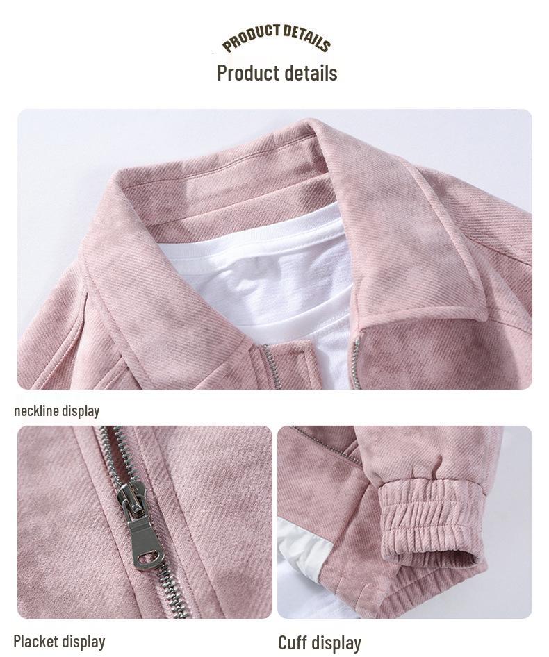 Men's 2025 Autumn Casual Loose Gradient Jacket - Trendy, Handsome, Youthful Outerwear