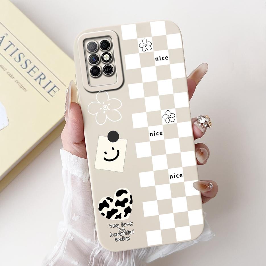 Für Infinix Note 8i Hülle X683 X683B Luxus Kunst Bemalte Abdeckung Weiche TPU Handyhülle Für Infinix Note 8 X692 Note8 Note8i Rückseite