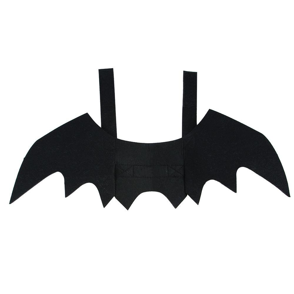 Halloween Pet Black Bat Costume Set with Mask Wing for Cats Dogs Creative Cosplay Cat Dog Halloween Party Pet Supplies