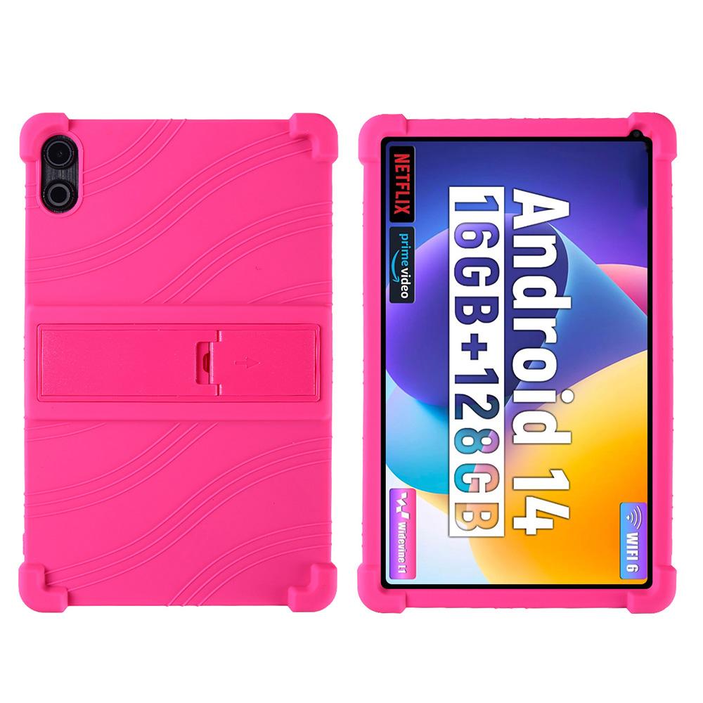 For FEARWIKY FKYC12 10.36 inch Silicone Case with Kickstand Rugged Protective Cover