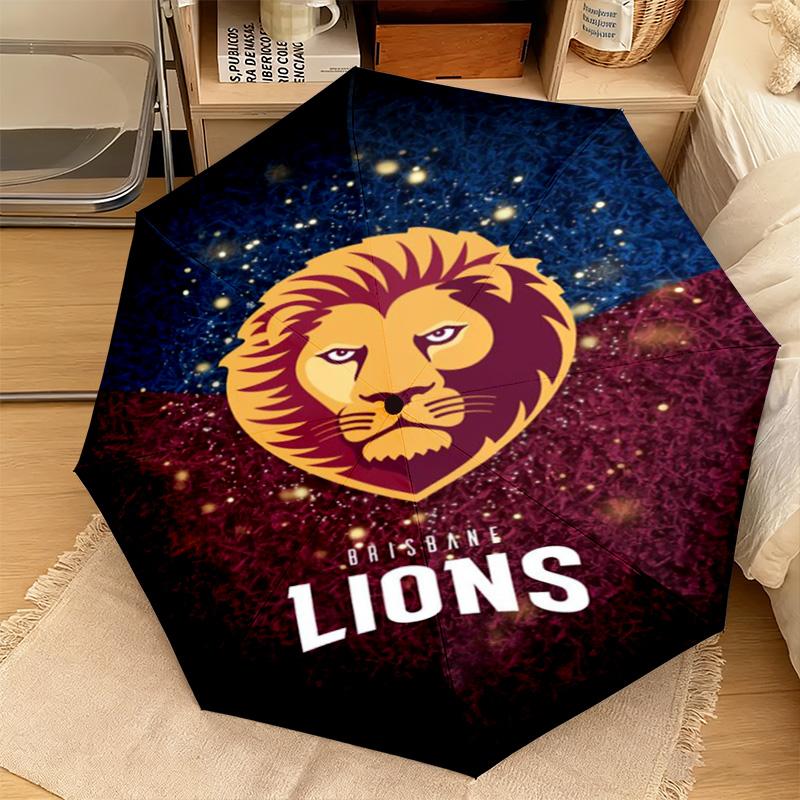 1PC Bulldogs Team Spirit Automatic Umbrella - Suitable Travel Outdoor Portable Umbrella Birthday Gift Daily Essentials