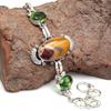 Wild Horse Jasper Gemstone Silver Jewelry Bracelet Jasper 11.00 CTW