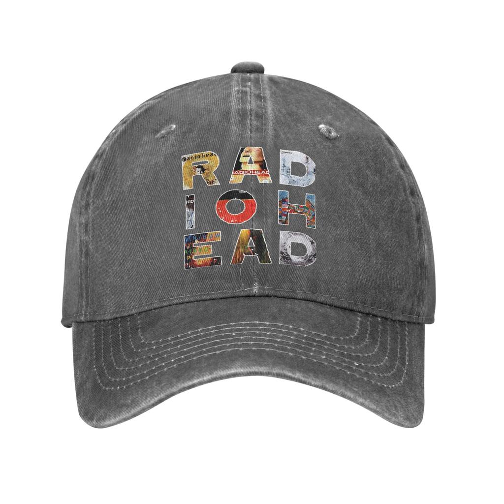 Radioheaded Band Baseball Cap Merch For Unisex  Adjustable Trucker Hat