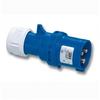 Portable Plug 16Ax3 Ip44 Blue 230V