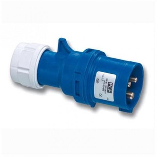 Portable Plug 16Ax3 Ip44 Blue 230V