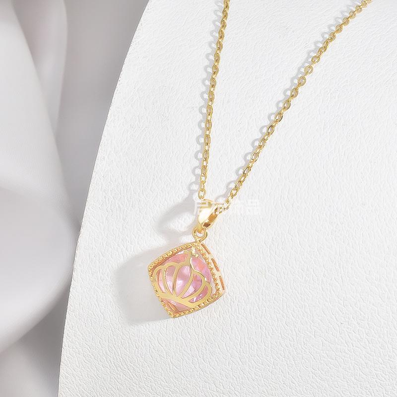 

Xiulu Маленькое колье-корона Женское Простое Тренд Личность Универсальный Циркон Подвеска Звезда Такой же стиль