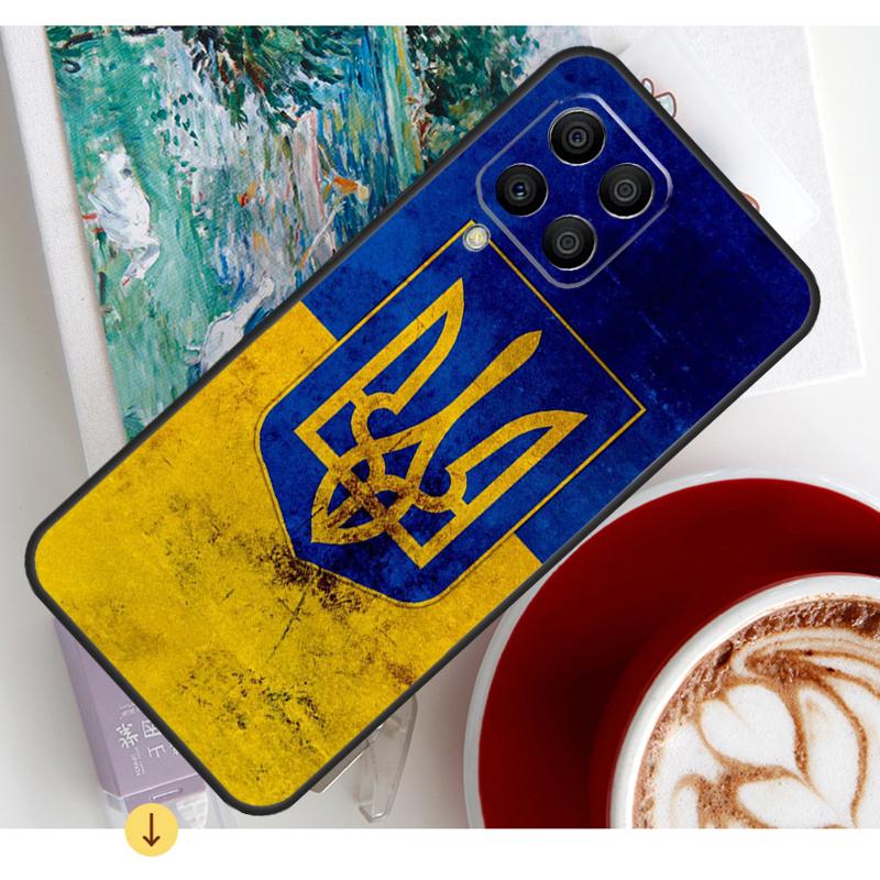 Ukraine Flag Case For Samsung Galaxy M20 M31 M16 M36 M56 M33 M53 M13 M12 M32 M52 M15 M55 M14 M35 M34 M54
