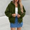 Hoodies For Women Long Sleeve Zip Up Sweater Jackets Loose Casual Hooded Jackets With Pockets