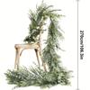 Christmas Pine Garland Realistic Artificial Soft Green Christmas Decoration Fireplace Garland Holiday Decorations For Home