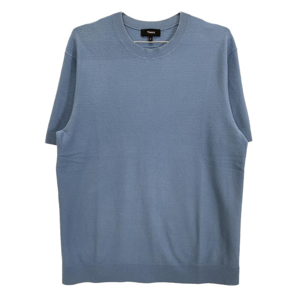 Theory 25 Years Light Blue Light Bilen Soris Tee Sweater tops M blueUsed