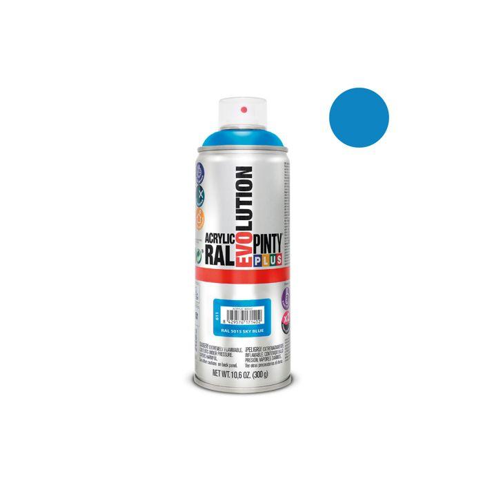 Peinture En Aérosol Pintyplus Evolution 520cc Ral 5015 Bleu Ciel