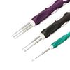 6Pcs/Set Durable Hook Needle Hair Extension Wig Making Kit Crochet Hook Tools Micro Hook  Beginners