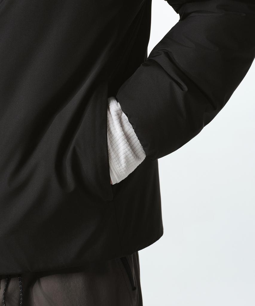 MUSINSA STANDARD [City Leisure] Hooded All-Round Padded Jacket [Black]