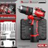 Delixi Cordless Brushless Hammer Drill & Electric Screwdriver with Lithium Battery