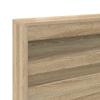 Storage Headboard Sonoma Oak 75 cm Particle Board