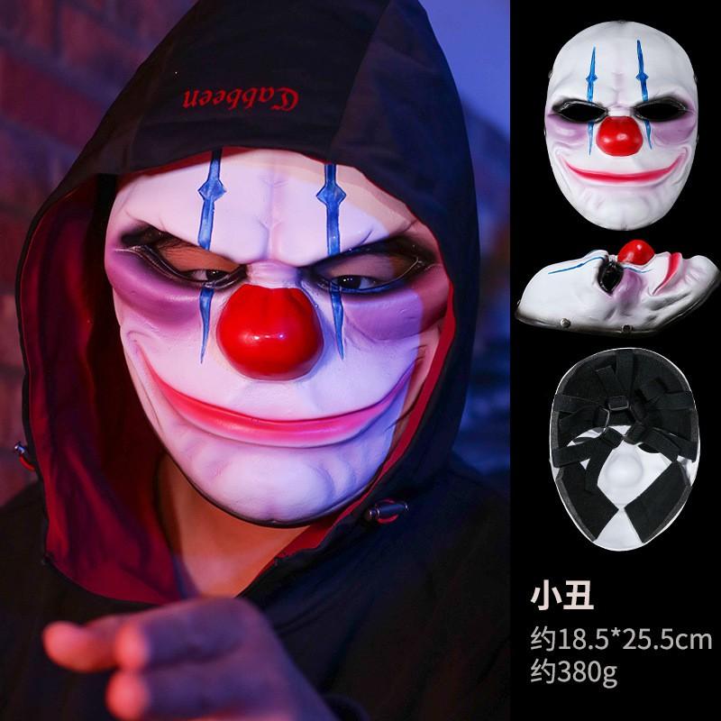 Horror Resin Masks Halloween Cosplay Costume Parties Escape Rooms - Jason Joker Alien Death Styles