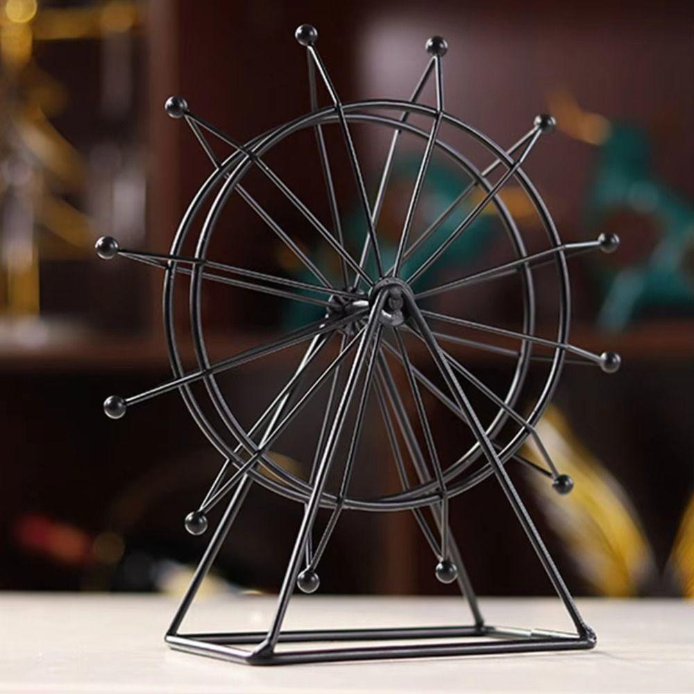 Collectible Ferris Wheel Model Handmad Ferris Wheel Table Decorations Children Toys