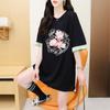 Plus Size Women's Summer New Chinese Fashion Loose Slimming Temperament Short Sleeved Top