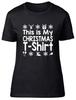 This Is My Christmas T-Shirt Fitted Womens Ladies T Shirt