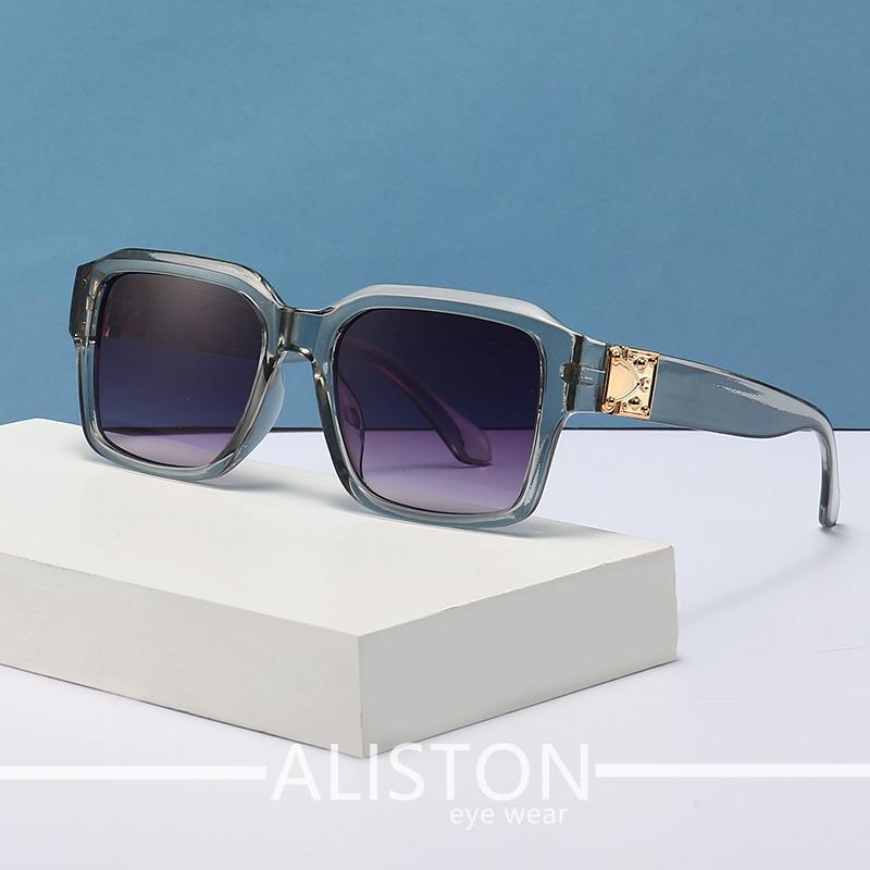 Sunglasses Women, Sunglasses Box Sunshade Korean Ins Same Model Korean Hip-Hop Show