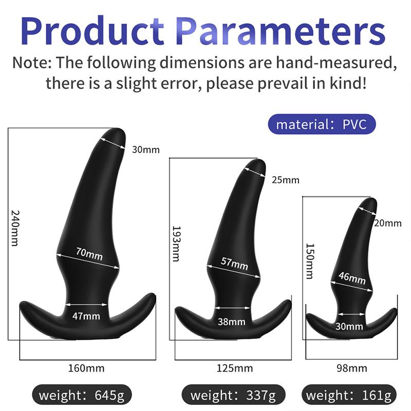 Prostatamassage Penis Fake Insert G-Punkt Unisex Spielzeug für Mann Frau Silikon Anal Buttplug Tragbarer Stimulationsball Dildo 18+