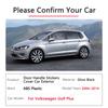 for Volkswagen VW Golf Plus MK5 MK6 CrossGolf 2004~2014 Gloss Black Door Handle Cover Car Styling Accessories Stickers 2009 2011