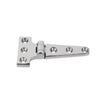 316 Stainless Steel T-Shaped Cabinet Glass Door Hinge (152x75x4.5/100x54x4.8)