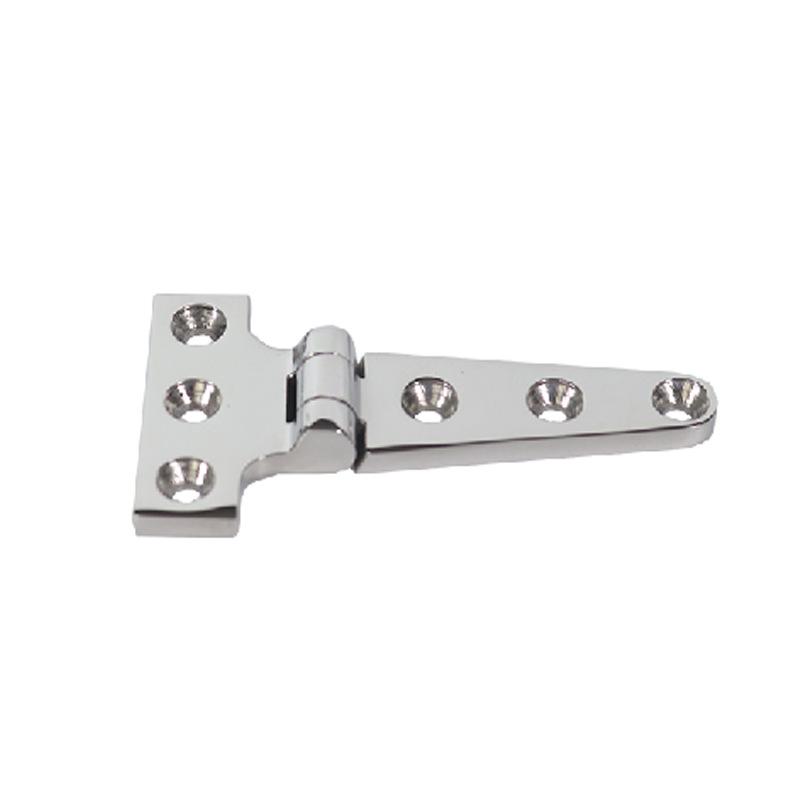 316 Stainless Steel T-Shaped Cabinet Glass Door Hinge (152x75x4.5/100x54x4.8)