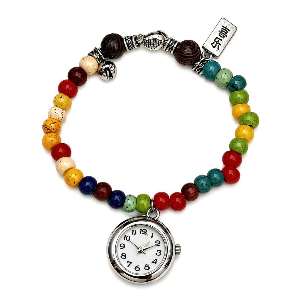 with Pendant Bracelet Watch Handmade Quartz Watch Fashion Chain Watch  for Women Girls