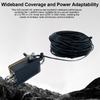 Pocket HF Antenna 1-30MHz Frequency Band Wideband End-fed Halfwave Antenna CW SSB End Fed Half Antenna with Storage Bag