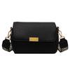 Popular small bag women's new simple and versatile broadband shoulder messenger bag texture small square bag