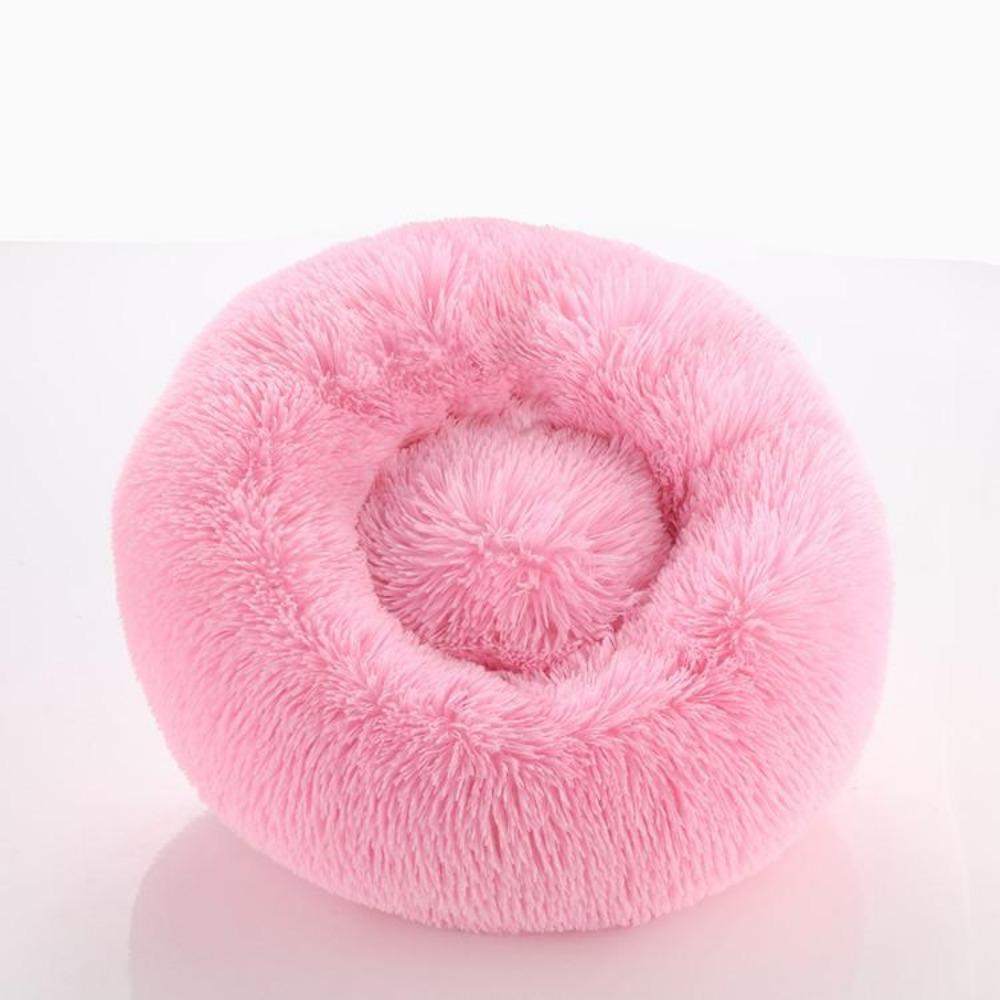 Creative Plush Warm and Breathable Circular Dog Bed Cat Bed Pet Bed Winter Thick and Comfortable Dog Bed Dog Mat Pet Supplies
