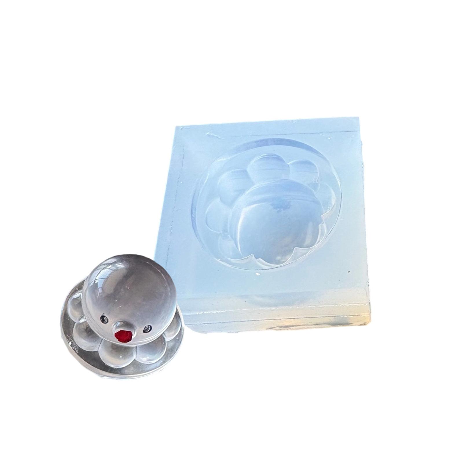 Easy Release Silicone Mold for Octopus Sculpture Desktop Ornament Jewelry Making Tool Epoxy Resin Decoration Mold 1