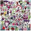 50pcs Invader Zim Stickers Funny Cartoon Anime Stickers for Kids Journal,Cute Aesthetic Cartoon Vinyl Waterproof Decals for Water Bottle Skateboard La