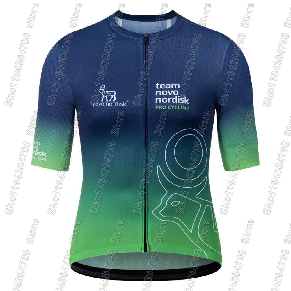 Novo Nordisk Team Cycling Jersey Set USA Summer Men Clothing Road Bike Shirts Suit Bicycle Bib Shorts MTB Ropa Maillot