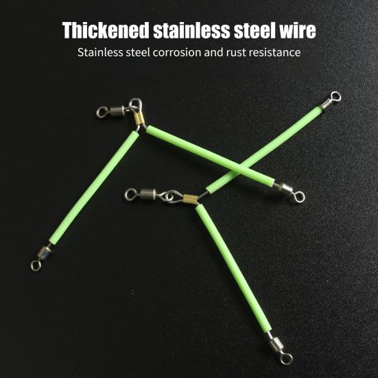 Wiederverwendbarer Angel-Balance-Verbinder Leuchtende Röhre Guter Fischanlockeffekt Leichte Röhren-Balance-Halterung für Outdoor