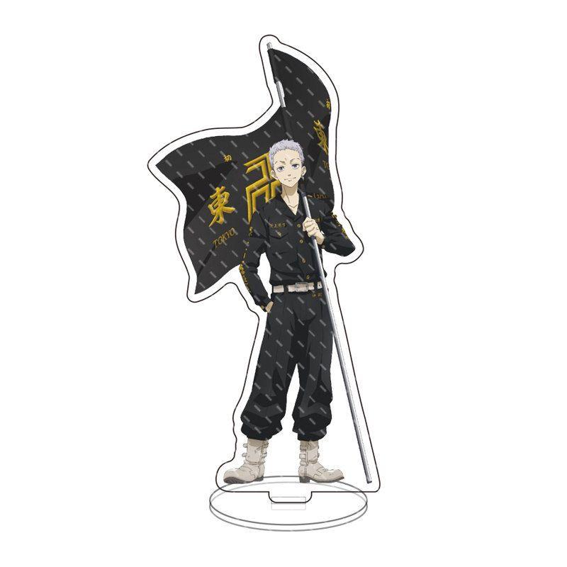Exquisite Anime Tokyo Revengers Figure Cosplay Acrylic Stands Manjiro Ken Takemichi Hinata For Fans