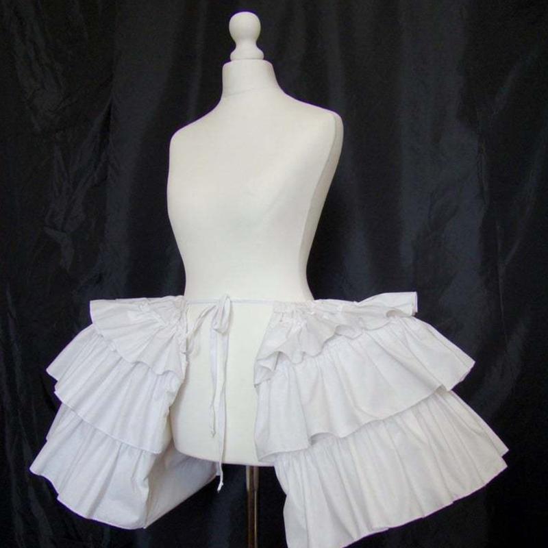 Elastic Waist Ruffled Skirt Support Girls Cosplay Violence Petticoat Wedding Dress Underskirt for Bride Photography