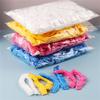 100pcs/set Disposable Shower Caps Plastic Waterproof Headgear Pink Spa Salon Hotel Hair Dye Women Elastic hair Cap Bathroom