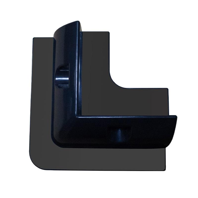 ABS Solar Panel Mounting Brackets Drill-Free Corner Bracket Support Kit for Wood Frame RV Boat Campers Caravans Hood
