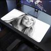 Singer Mariah Carey For lt All Mouse Pad Large Desk Mat Keyboard Ergonomic Office Rubber PC Non-slip Anti-fray Home Custom