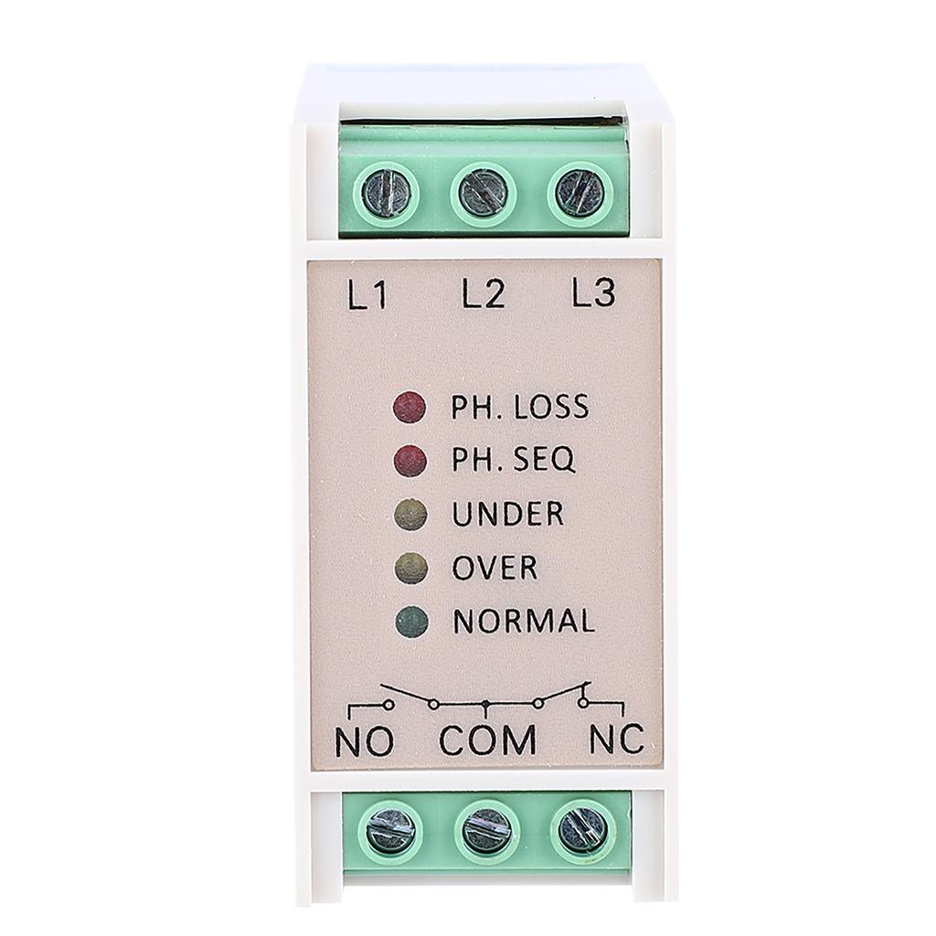 440VAC Over & Under Voltage Failure Phase Sequence Protector 3 Phase Power Supply Relay